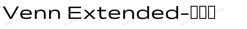 Venn Extended字体转换